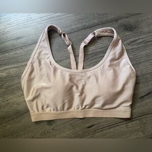 FOREVER 21 | Champagne Nude Racerback Sports Bra M